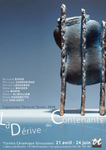 affiche derive contenant | Terre et Terres | Exposition | Exposition 2018 La Dérive des Contenants du 21 avril au 24 juin | Article | Terre et Terres | 23 avril 2018