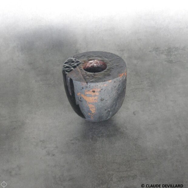 DEVILLARD pot toupie 5 a | Claude Devillard | Toupie 5 | Produit | 150,00 € | Sylviane Perret - Atelier Céramique de Saint-Amans | Terre et Terres | 19 décembre 2020