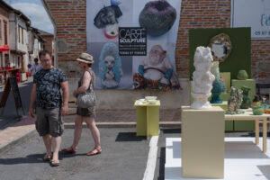 Carré Sculpture Marché Céramique Contemporaine à Giroussens 2021