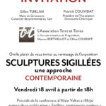 carton dinvitation sigillees page1 | Terre et Terres | Exposition | Exposition 2025 Sculptures Sigillées du 19 avril au 15 juin 2025 | Article | Terre et Terres | 31 mars 2025